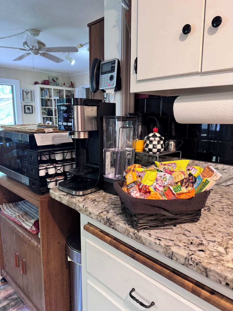 Welcome snacks from your host