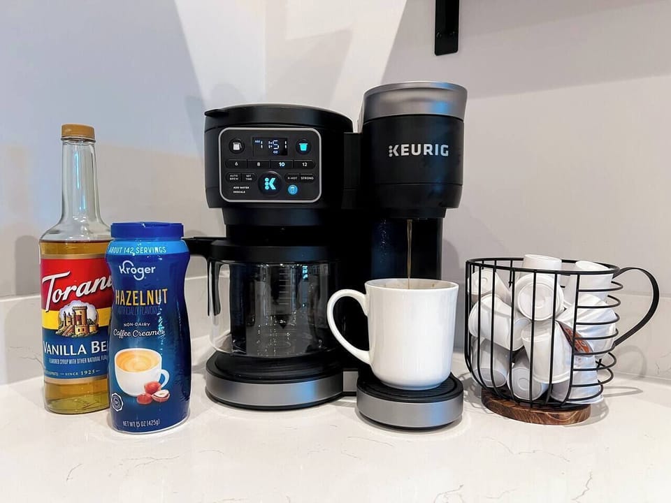 Brew your perfect cup with our Keurig and delightful flavor options!