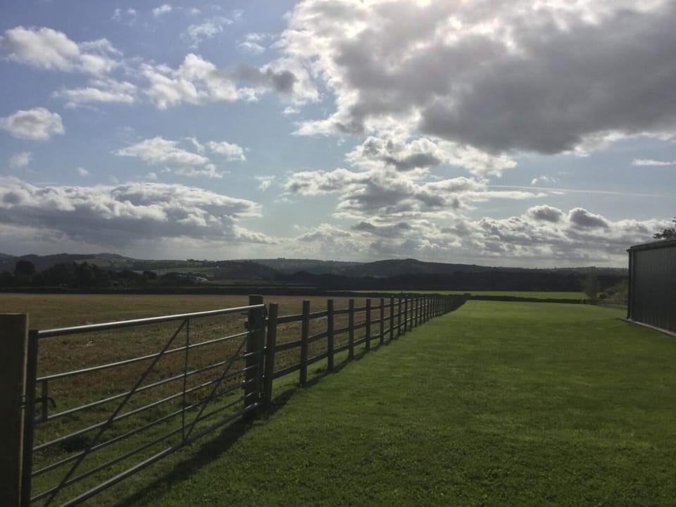Views to the rear of the property