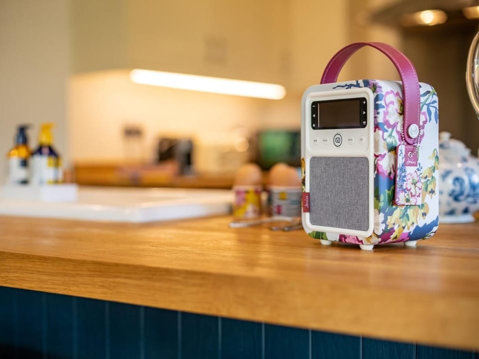 Listen to some music whilst cooking up a storm