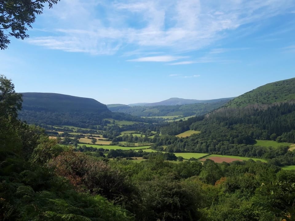 Sugar Loaf is one of the seven hills of Abergavenny
