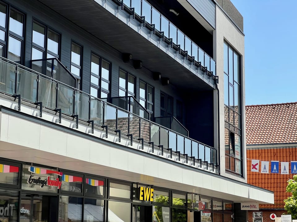 Front of the building