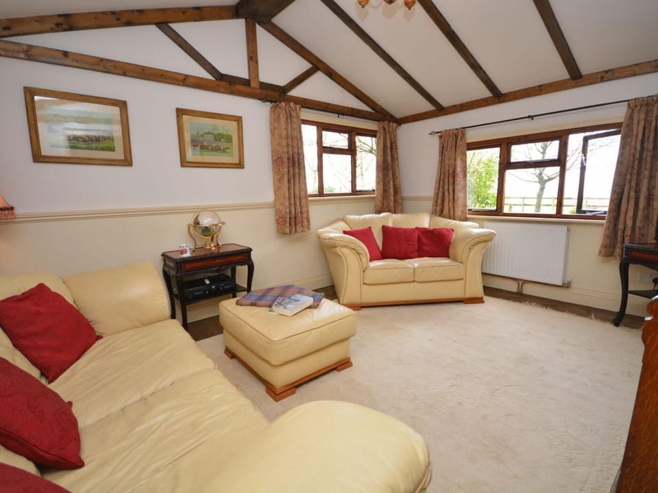 Lounge with far reaching countryside views