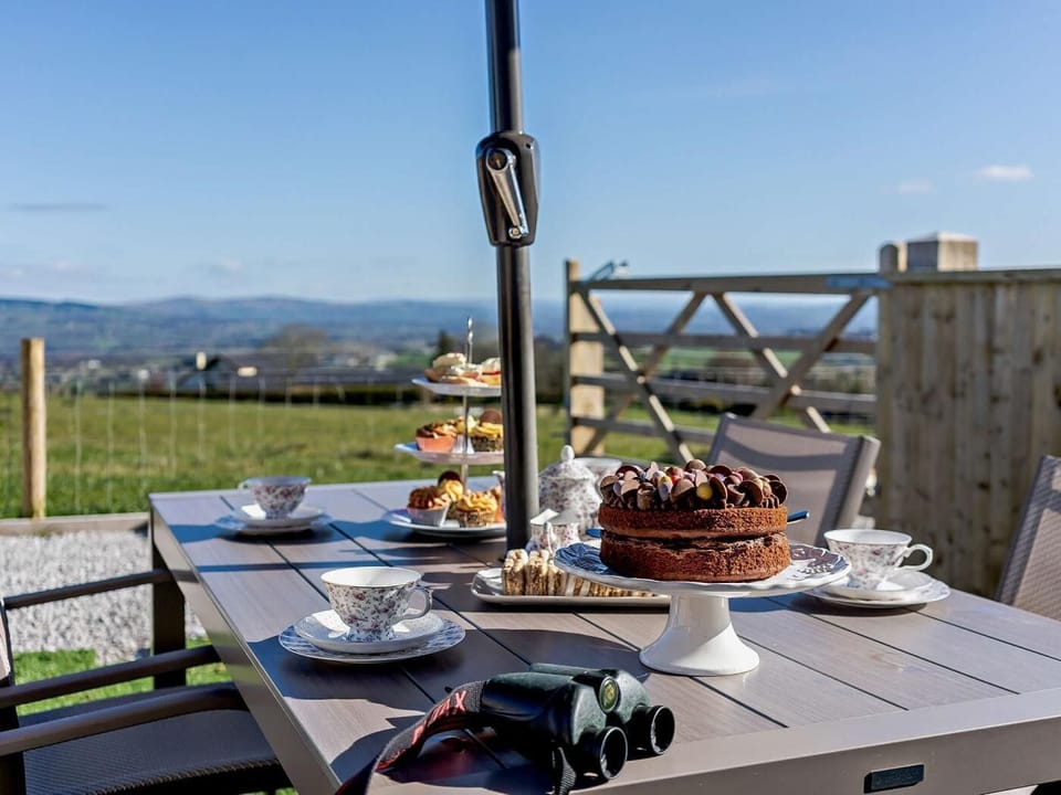 Afternoon tea with a view