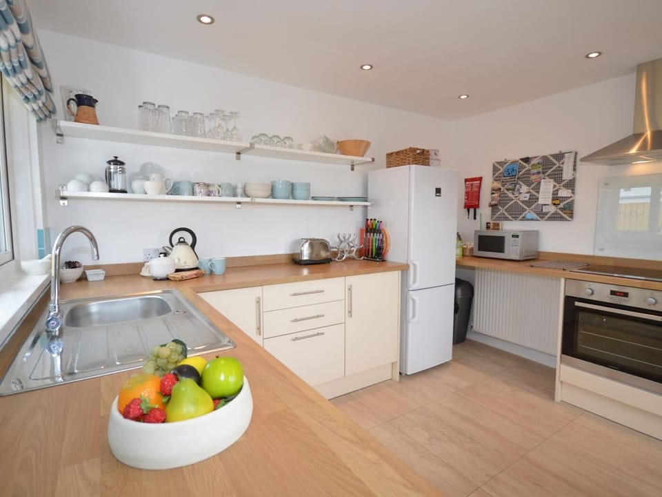 Well equipped kitchen area