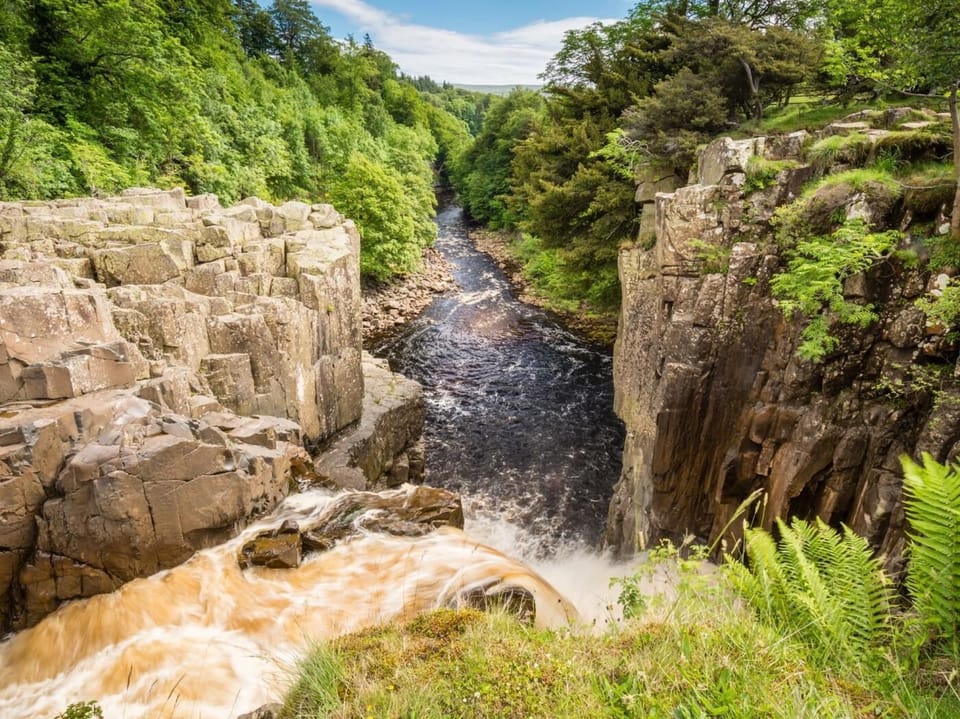 A trip to High Force waterfalls