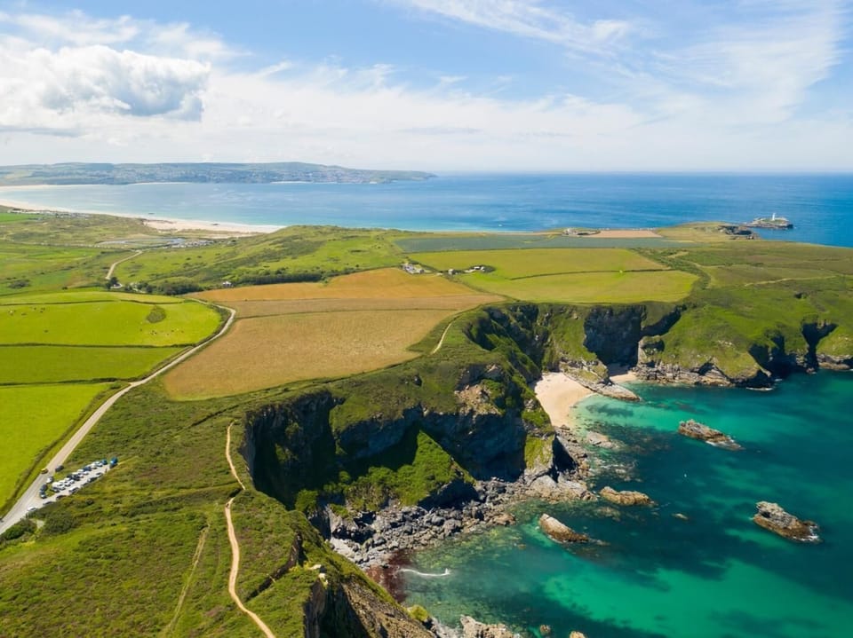 The North coast is breathtaking with beaches at Portreath, Godrevy and Gwithian