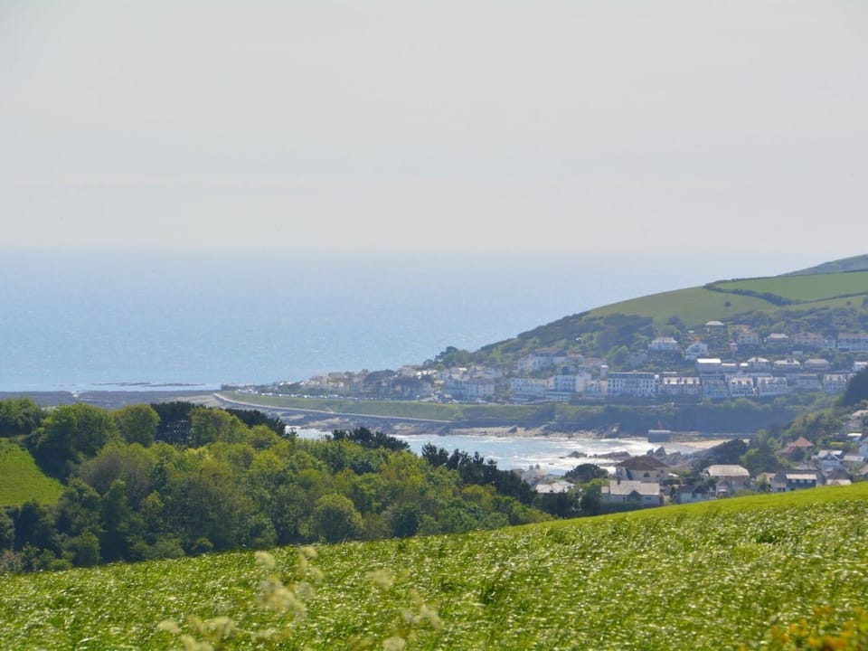 View towards Looe from the garden