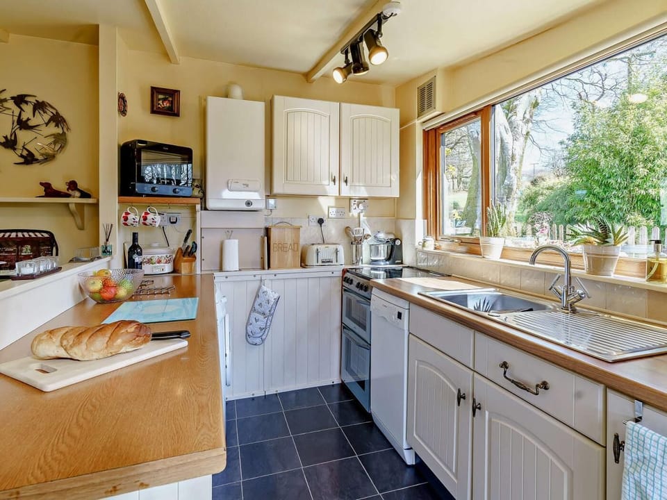 A well-equipped kitchen