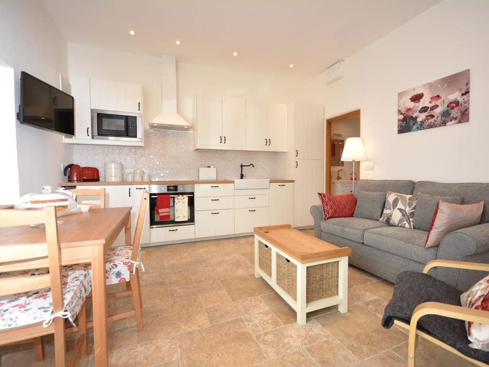 Stylish open-plan living space