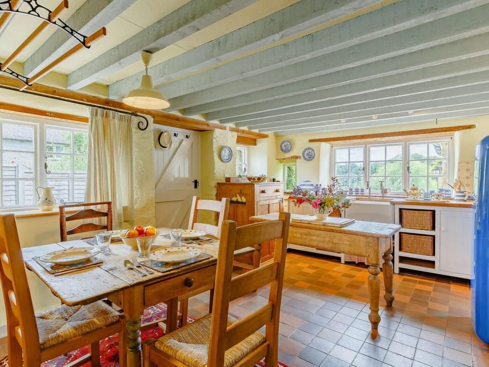 Farmhouse style kitchen/dining room