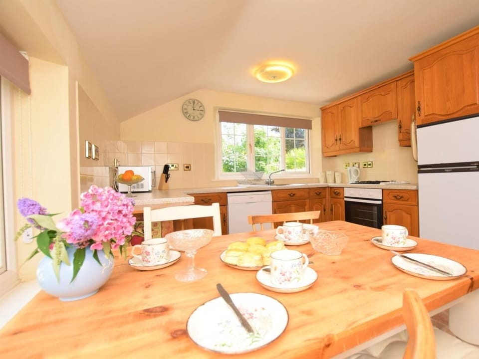Enjoy a cream tea on arrival