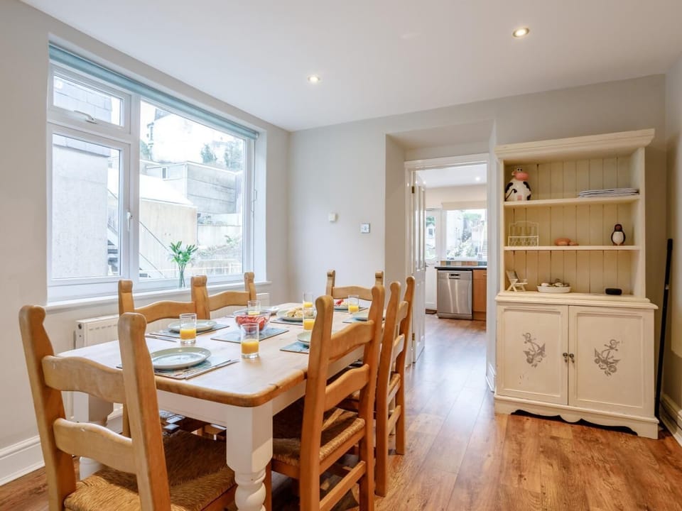 Enjoy eating in the dining area