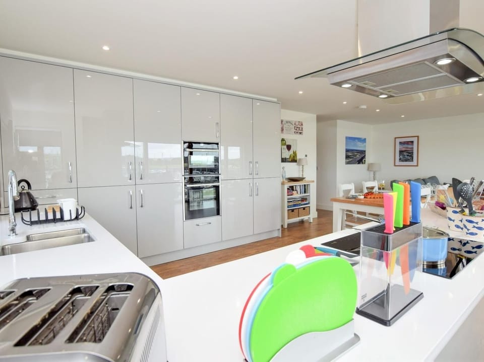 Prepare your meals in the well equipped, contemporary kitchen