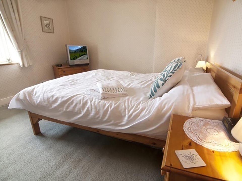 Master bedroom with double bed