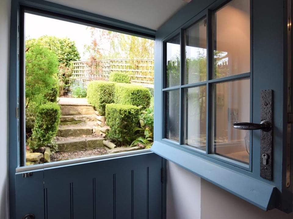 Stepping out into the garden