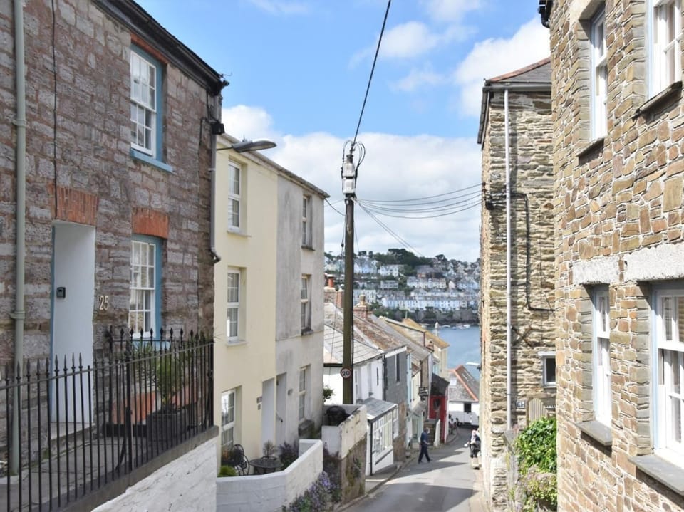 View from the property down to the harbour
