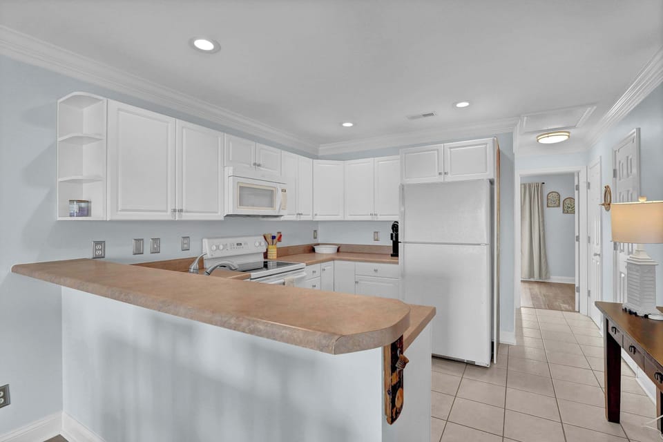 Spacious kitchen