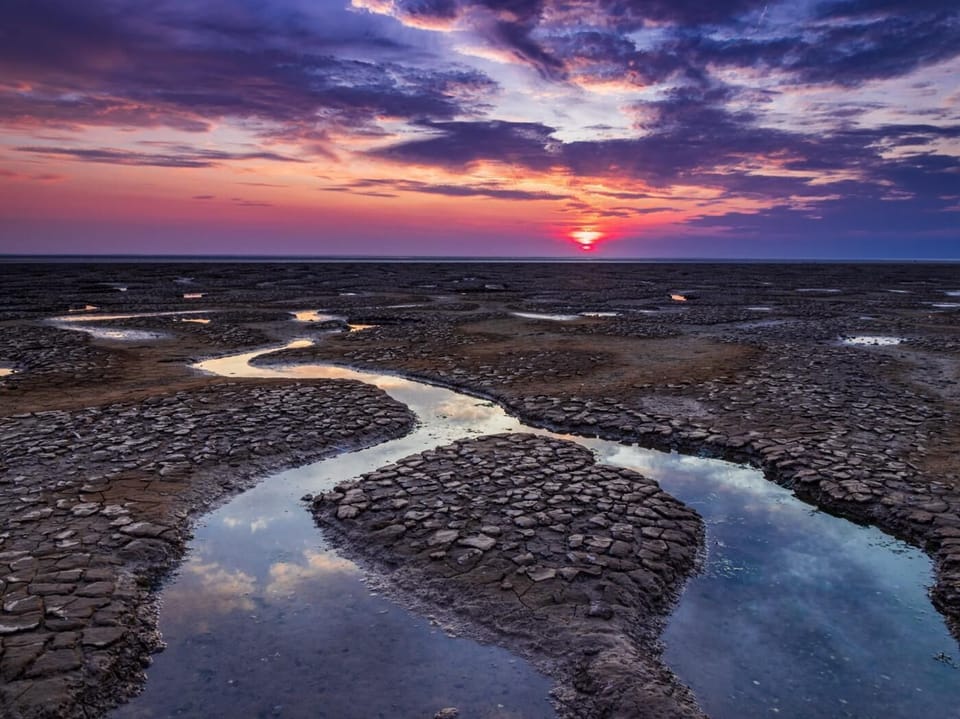 Snettisham at sunset