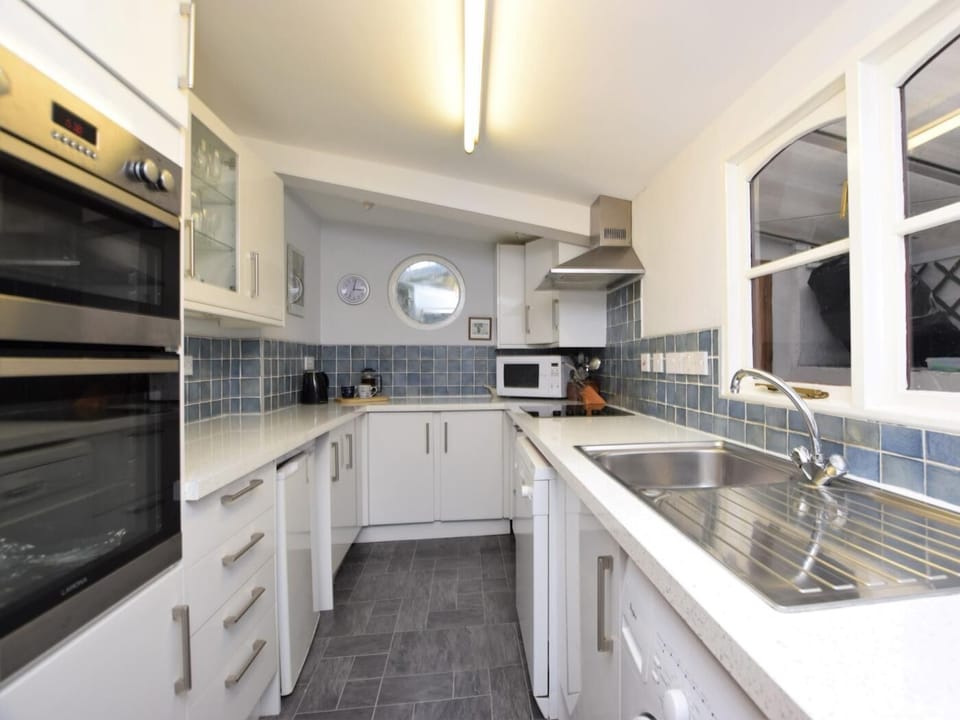 Galley style kitchen 