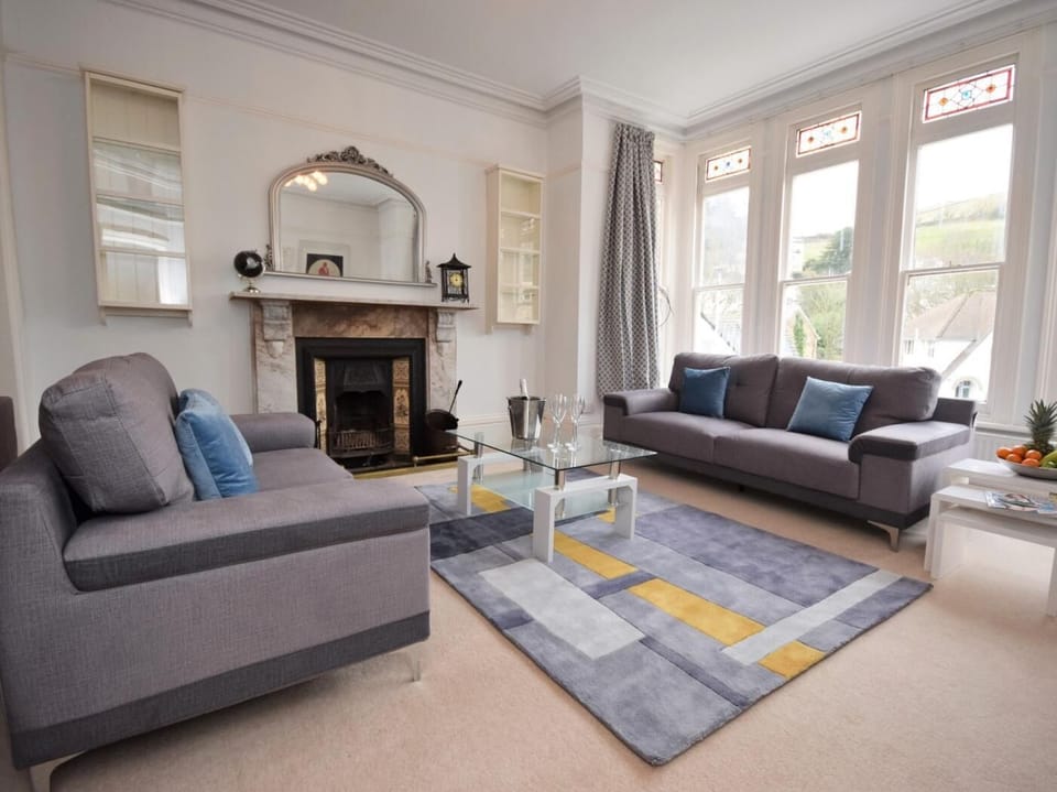 Stylish and spacious lounge