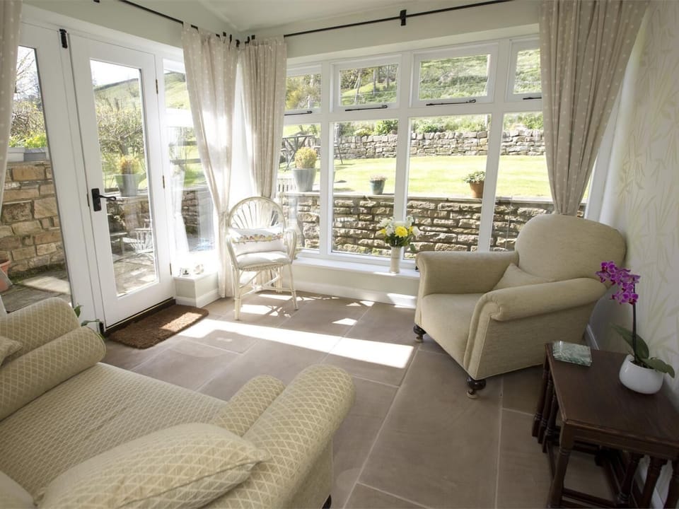 The beautiful snug, sun room