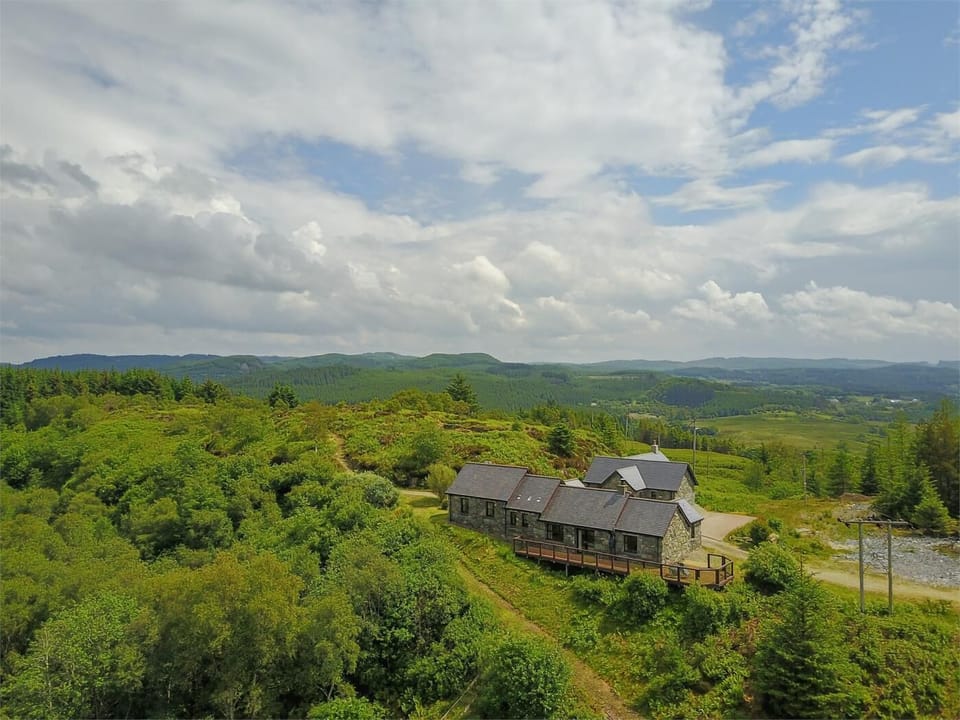 View towards the properties