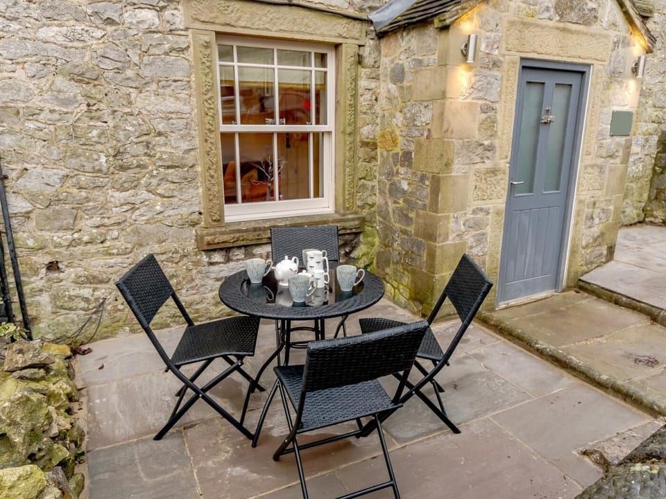 Lovely seating at the front of the cottage