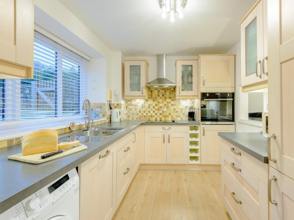 Cook up your favourite meals in the well equipped kitchen