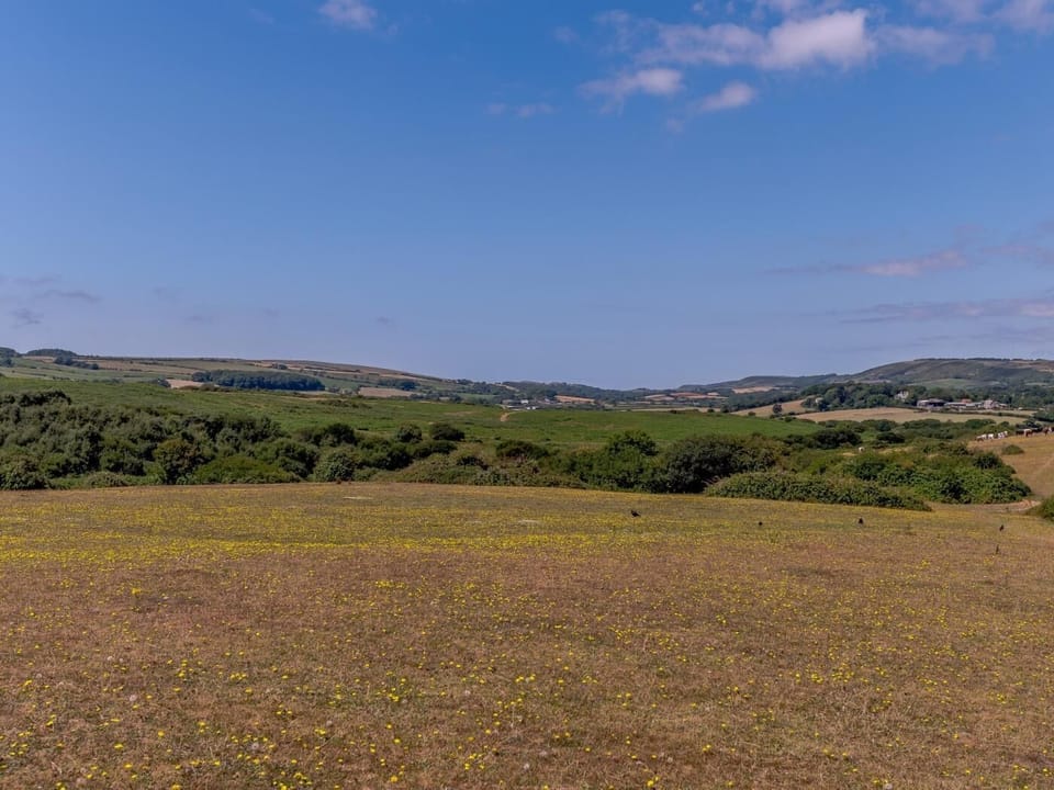 Access to Corfe Common to the rear
