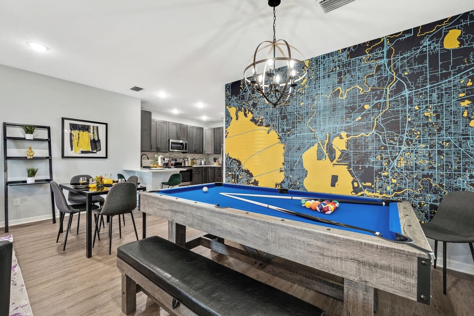 This innovative design allows you to effortlessly switch between these classic games, catering to a variety of preferences and ensuring that the room is always buzzing with activity.