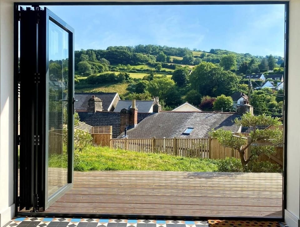 View from the outside games room
