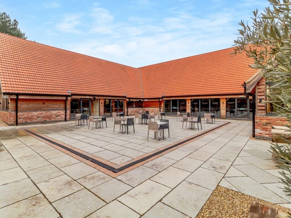 Communal patio