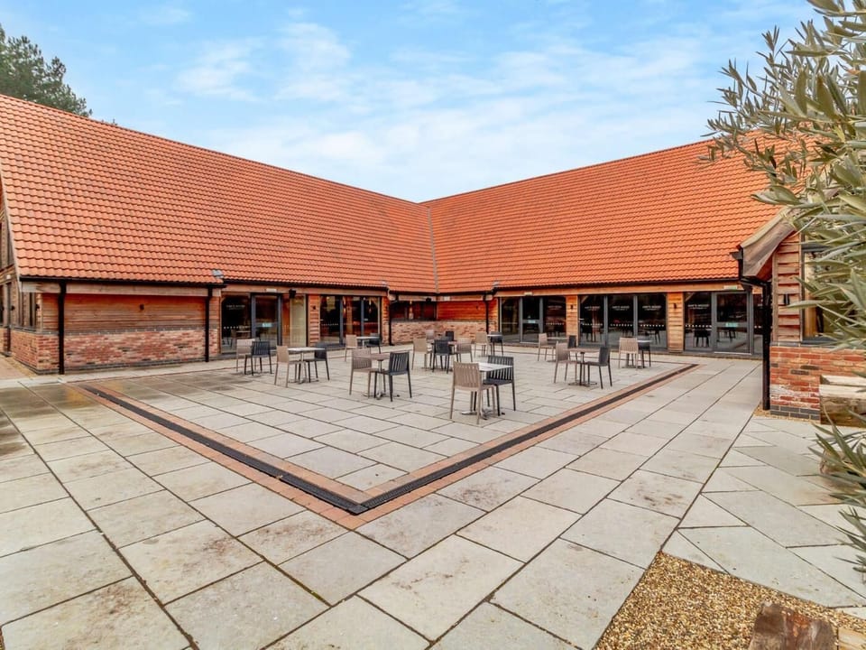 Communal patio