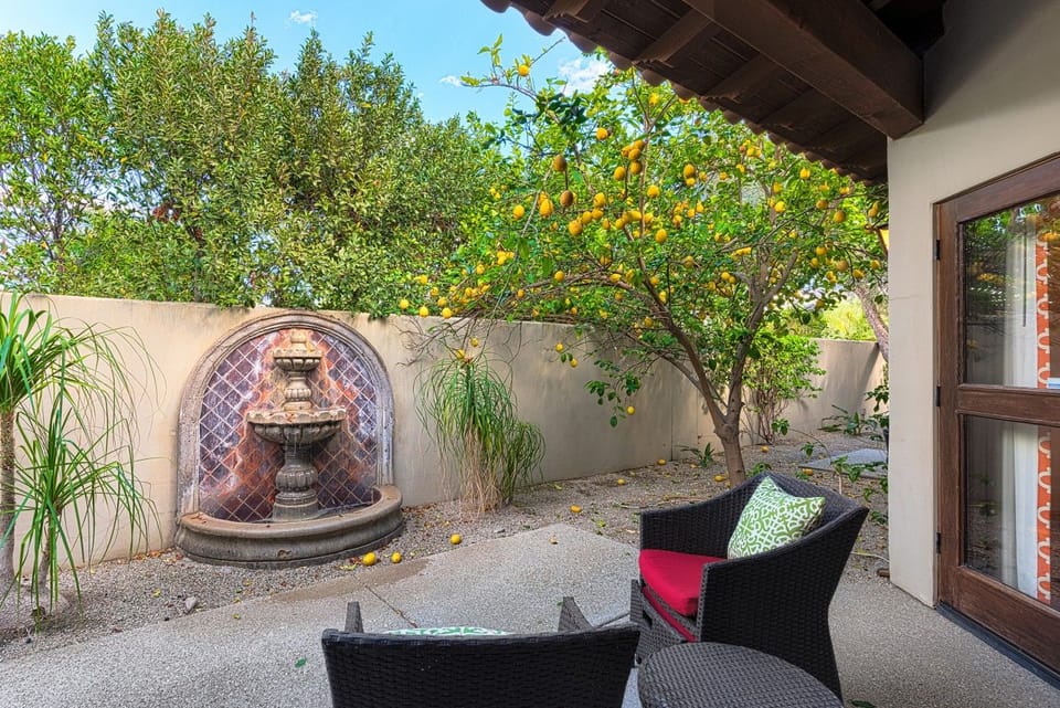 Shared Patio of Guest Bedrooms One and Two
