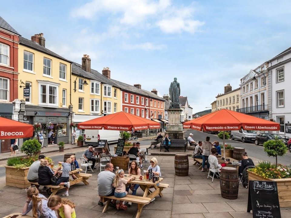 Brecon Town Centre 