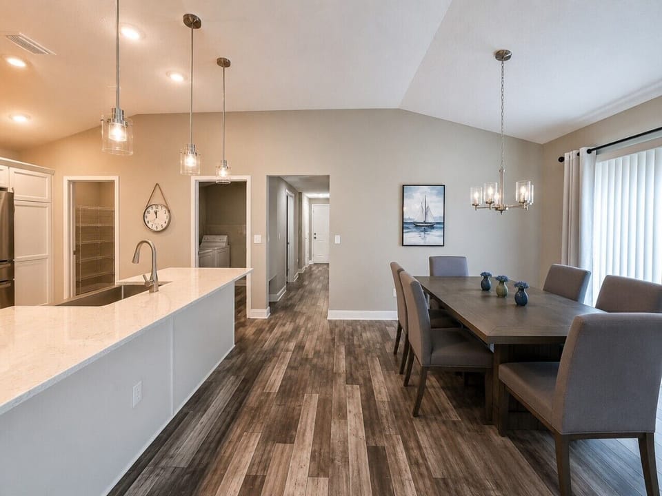 Dining Kitchen Hallway
