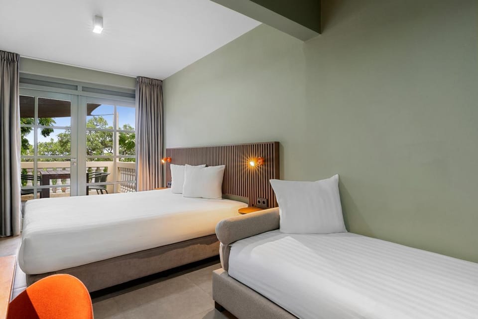 Bedroom. Interior and views may vary based on location and availability.