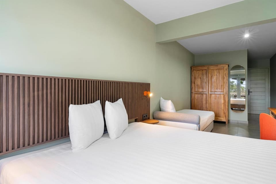 Bedroom. Interior and views may vary based on location and availability.