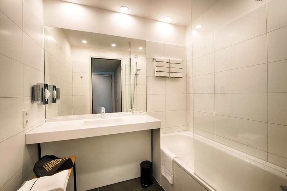 Soak and reset in a deep tub with fluffy towels.