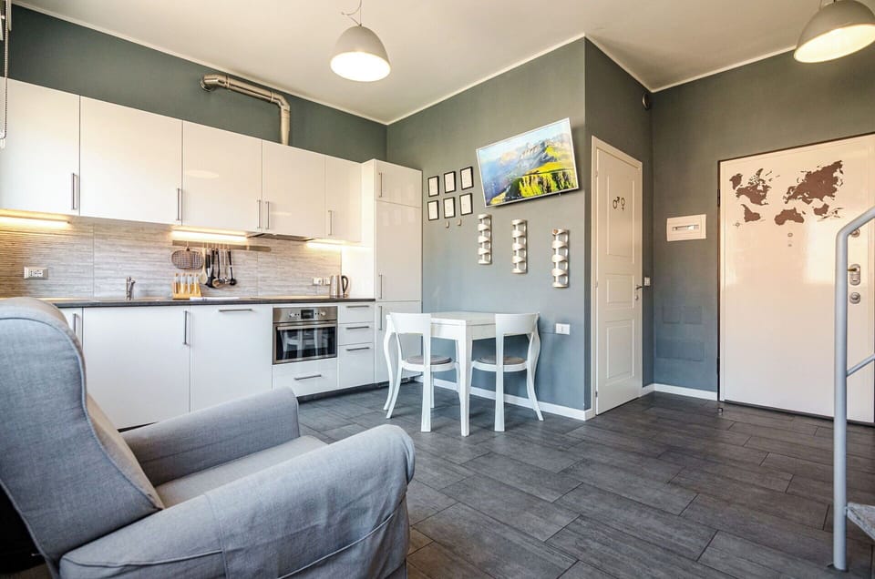 Kitchen, Living Room