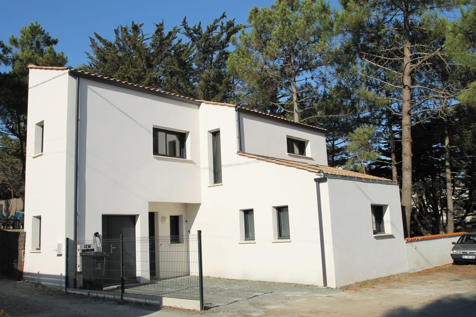 Front of property, Built 2026, Off street parking for 2 cars. Car Charger.