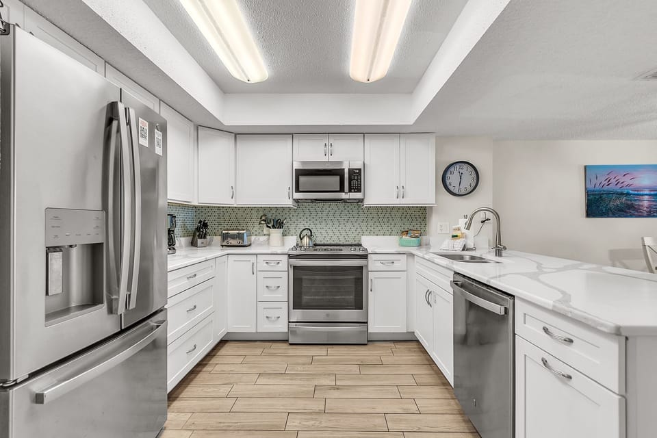 Stainless steel appliances
