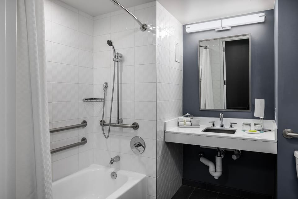Bathroom. Interior and views may vary based on location and availability.