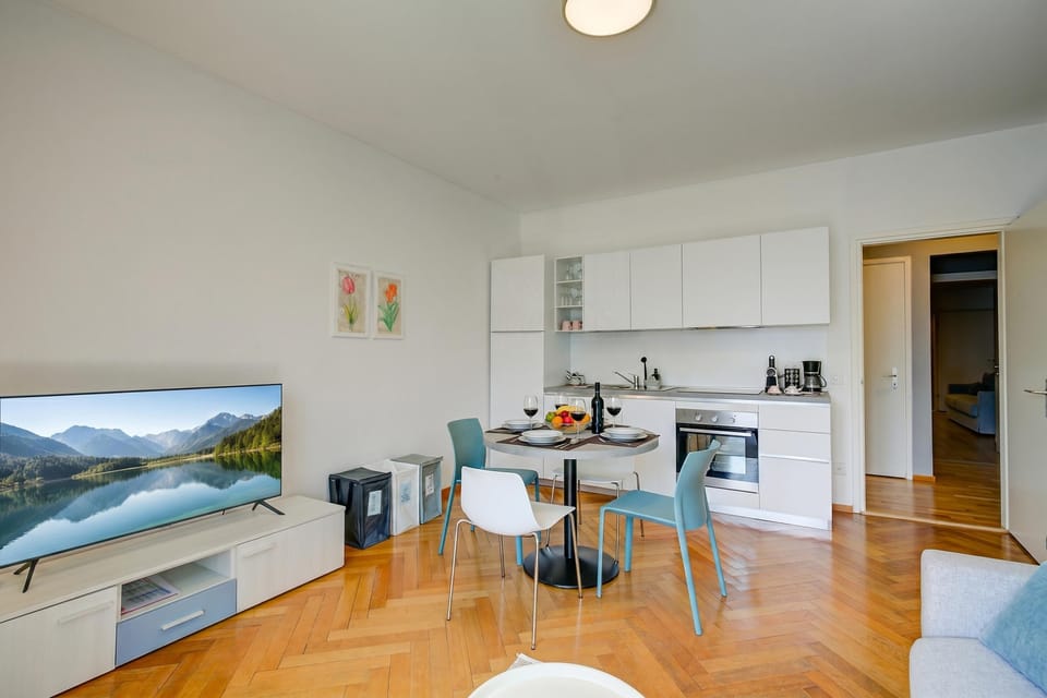 Kitchen and dining area