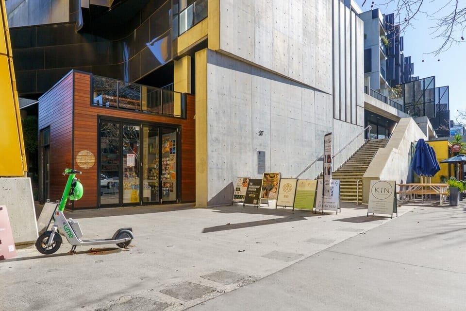 Explore the lively precinct filled with cafés, restaurants and local businesses just minutes away.