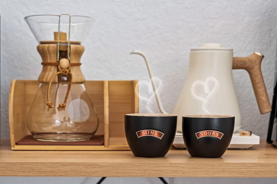 Elegant Coffee Station