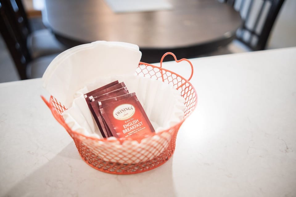 Full kitchen: Twinings tea