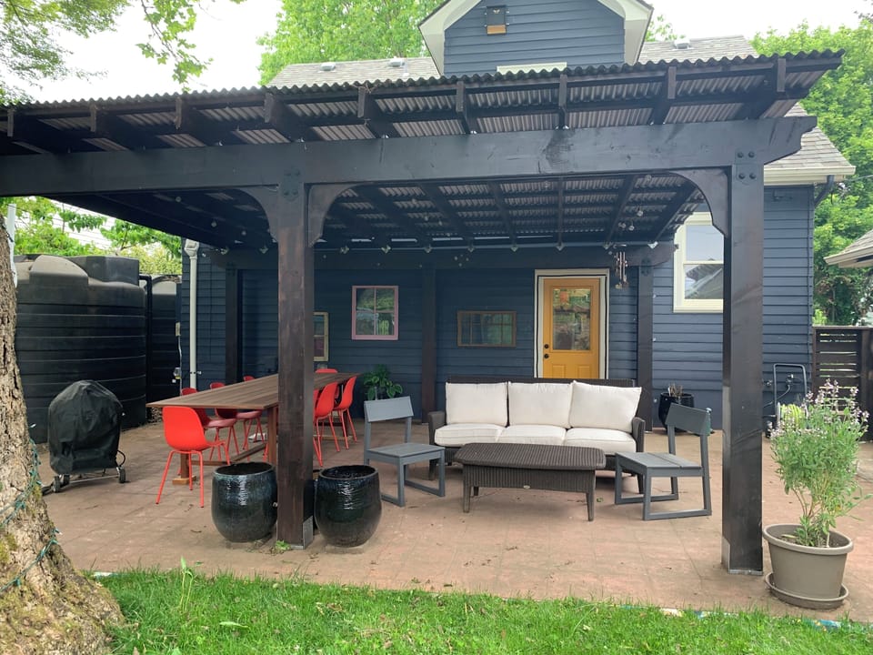 Outdoor dining