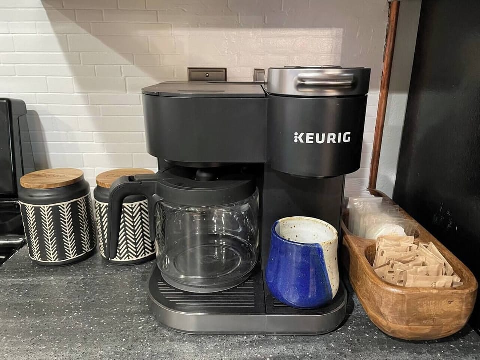 Make a whole pot for the whole gang or pop in a pod for a single cup.